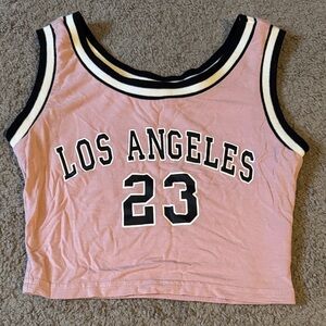 Pink Los Angeles 23 Tank Top